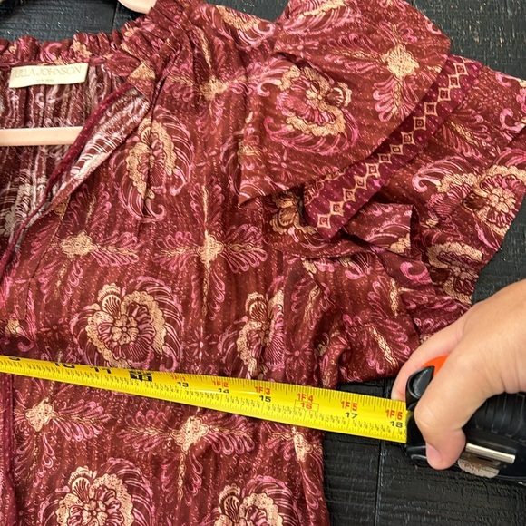 Ulla Johnson Lilli Top in Amaranthus size 4 - Picture 13 of 16